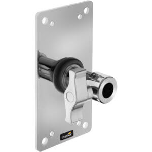 Plate for wall-mount tripod.